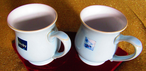 Blue linen by - set,