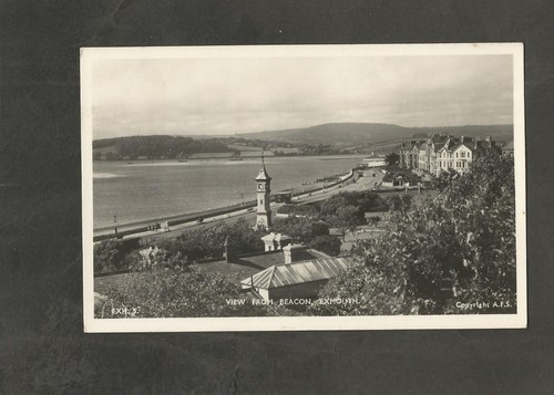 Postcard devon exmouth - exmouth, view