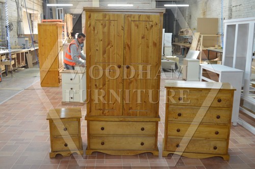 Handmade moroccan solid pine - moroccan, 3