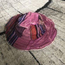 Hemp cotton Patchwork Hat