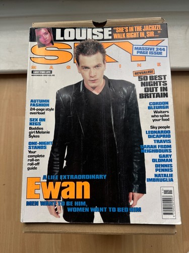 Sky magazine nov 1997 - nov, ewan