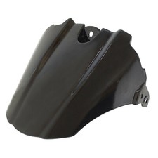 Black Rear Hugger Fender