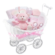 GIRLS BOYS PRAM BASKET GIFT