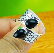 Black Onyx Gemstone 925