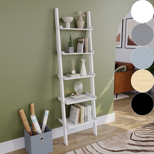 Ladder shelving bookcase - 3, 5