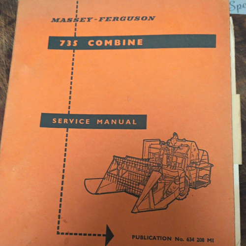 Massey ferguson 735 combine - ferguson,