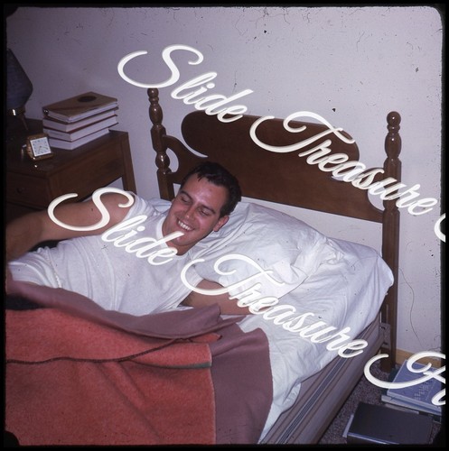 Handsome man bed - man, 1960s