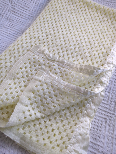 Vintage zorbit blanket lemon - vintage,