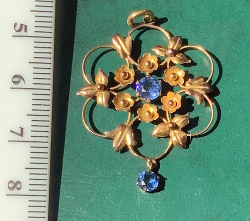 Beautiful edwardian 9ct gold - beautiful, 2