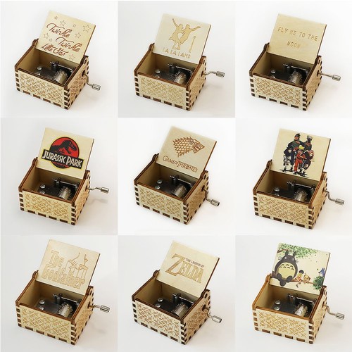 Styles wooden music box - music,