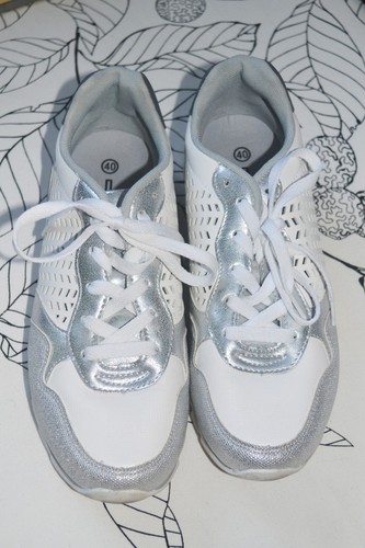 Lady shoes trainers white - trainers,