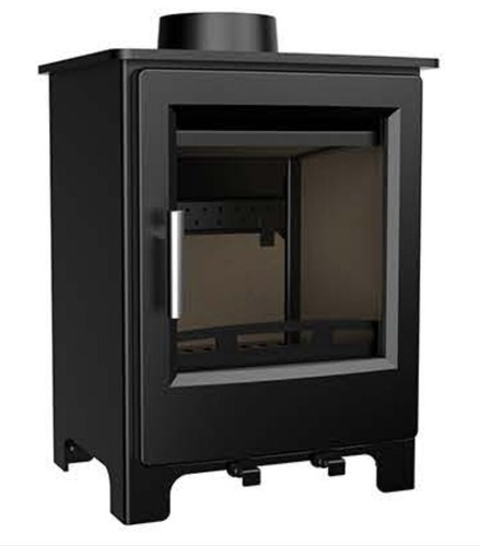 5kw multi fuel stove cast - cast, iron
