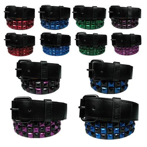Pyramid studded belt men - belt, women