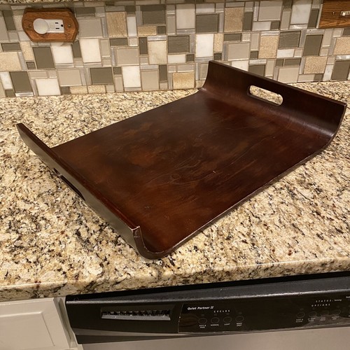 Mahogany wood sleigh - wood, vintage