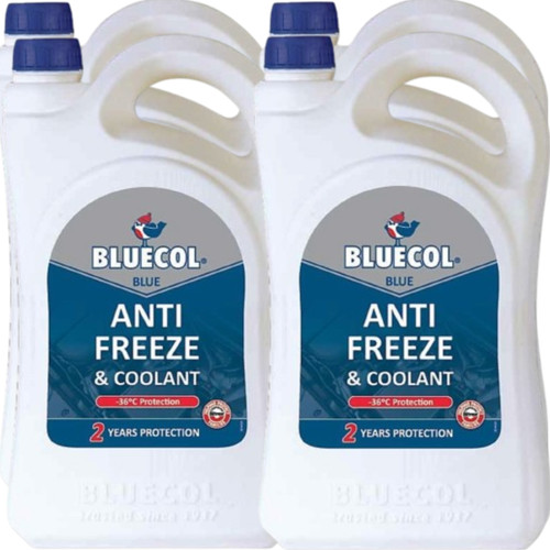 Bluecol year blue - year, antifreeze