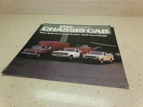 1986 ford chassis cab sales - 1986,