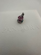 Pandora Disney Genuine S925 Alice In Wonderland Cake Cheshire Cat Charm
