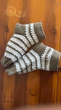 Wool Shocks for Women. Hand Made 100% Wool Hand Knitted  Made In India