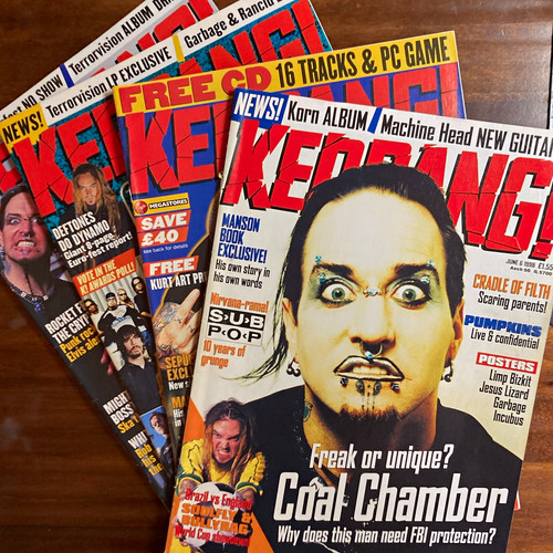 Kerrang issue 703 jun 1998 - 703,