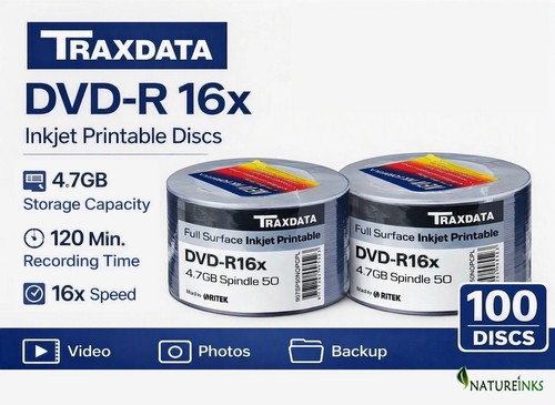 100 traxdata full inkjet - 100,