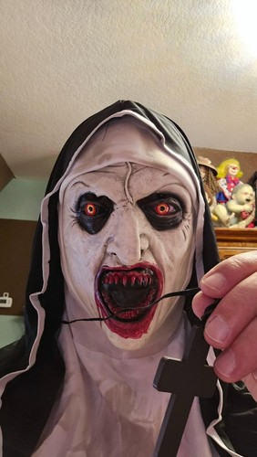 The nun conjuring latex mask - the,