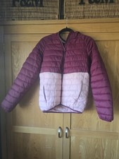 M&S Berry Two Tone Girls Coat