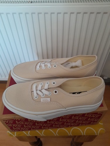 Vans cream white platform bnwt - vans,