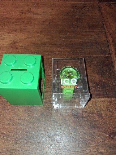 Green lego box ice watch - green,