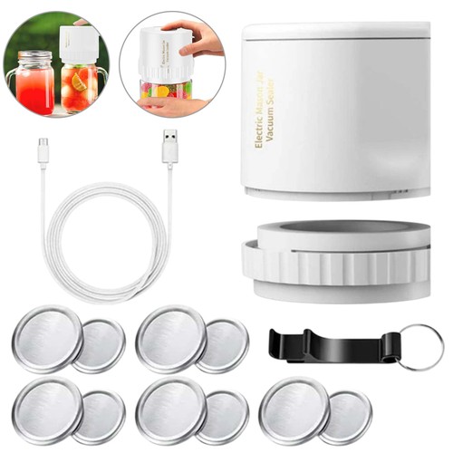 Electric mason jar - jar, vacuum