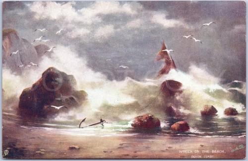 Vintage postcard artistic - postcard,