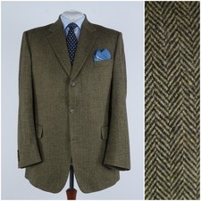 Mens Wool Cashmere Blazer 48L