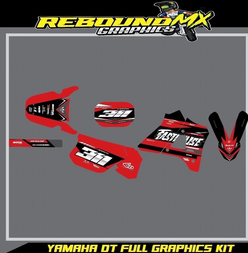 Yamaha dtr125 stickers dtr - yamaha,