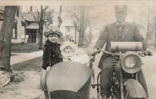 Antique real photo postcard - antique,