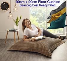 Large Floor Cushion Jumbo Cord