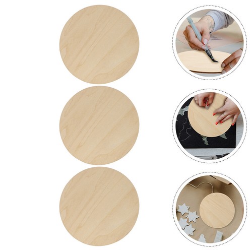 Pcs wood circles unfinished - pcs,