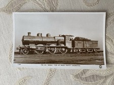 Old railway postcard - old,