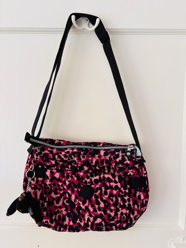 Kipling pink leopard print - leopard,