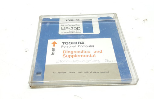 Toshiba 2dd micro floppy - toshiba,
