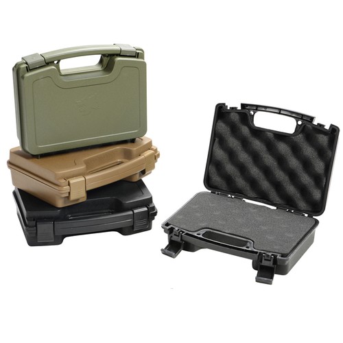 Hard gun storage case - hard, handgun