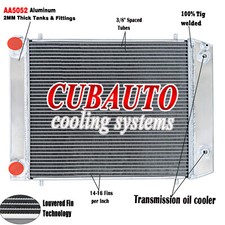 4 Row Aluminum Radiator For 94-1998 1994 Land Rover Defender Discovery 300TDI