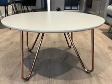 Coffee Table Grey and Copper -