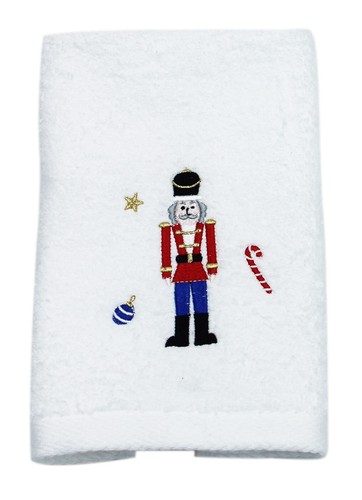 Noel nutcracker embroidered - noel,