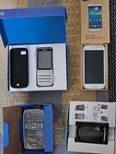 Mobile Phones Vintage, 4 x Nokia C3-01. Xperia X10, Samsung Asha 302, Samsung S4