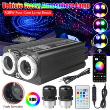 Car Headliner Shooting Star Light Ceiling Light 4m 1200X Twinkle Fiber Optic Kit