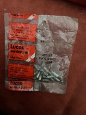 Lucas bullet connectors , trade pack, CW9320W25. n.o.s