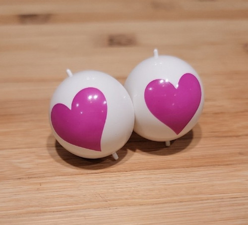 Magenta heart eyes - magenta,