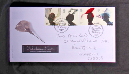 Fdc 2001 royal mail - royal,
