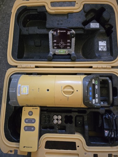 Topcon red pipe laser w - laser, w/