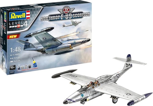 Revell 05650 northrop - northrop, f-89
