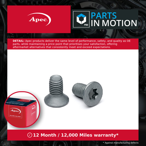 Brake disc screw - screw, fits
